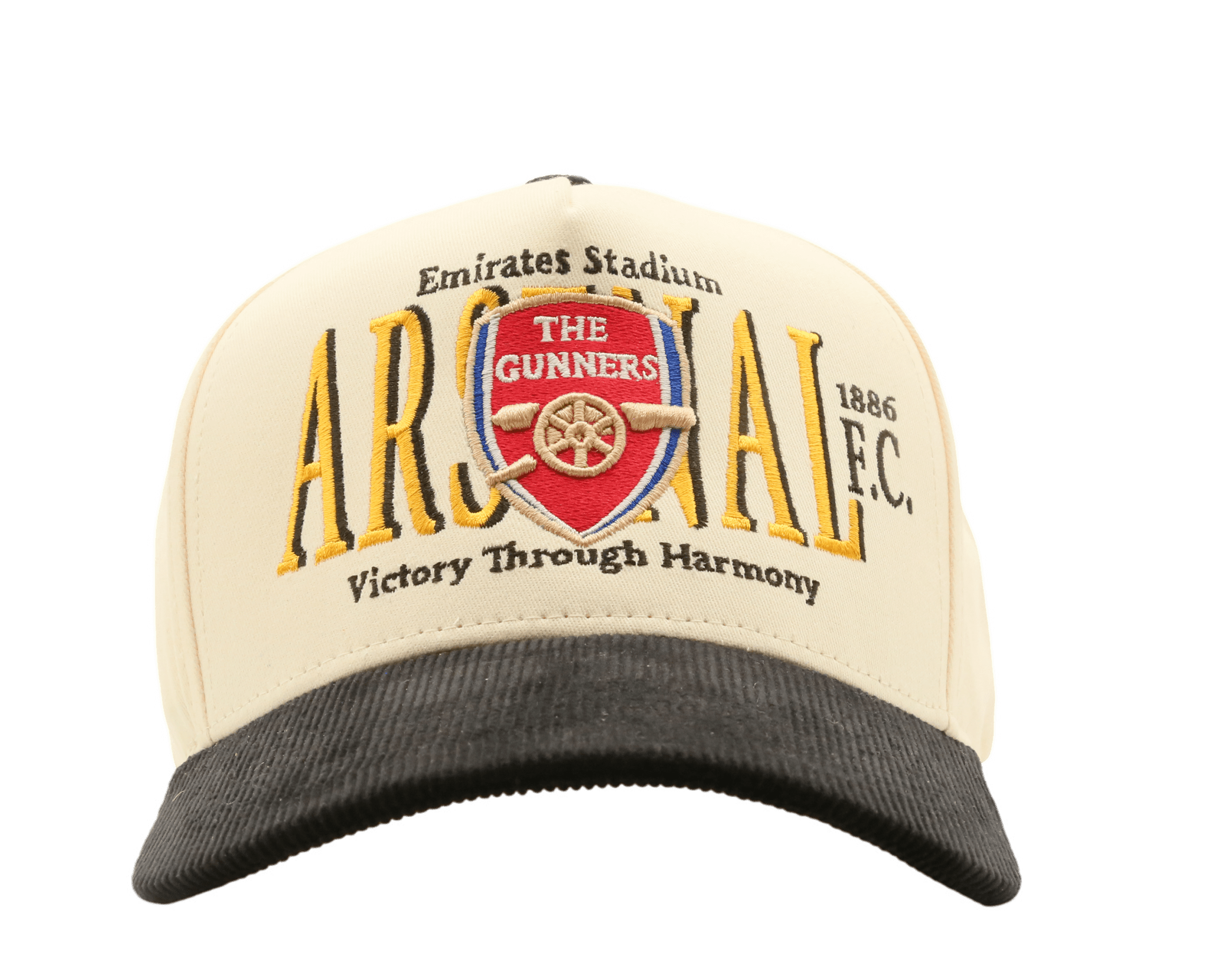 ARSENAL FC CREAM/CORD - MaisonHats