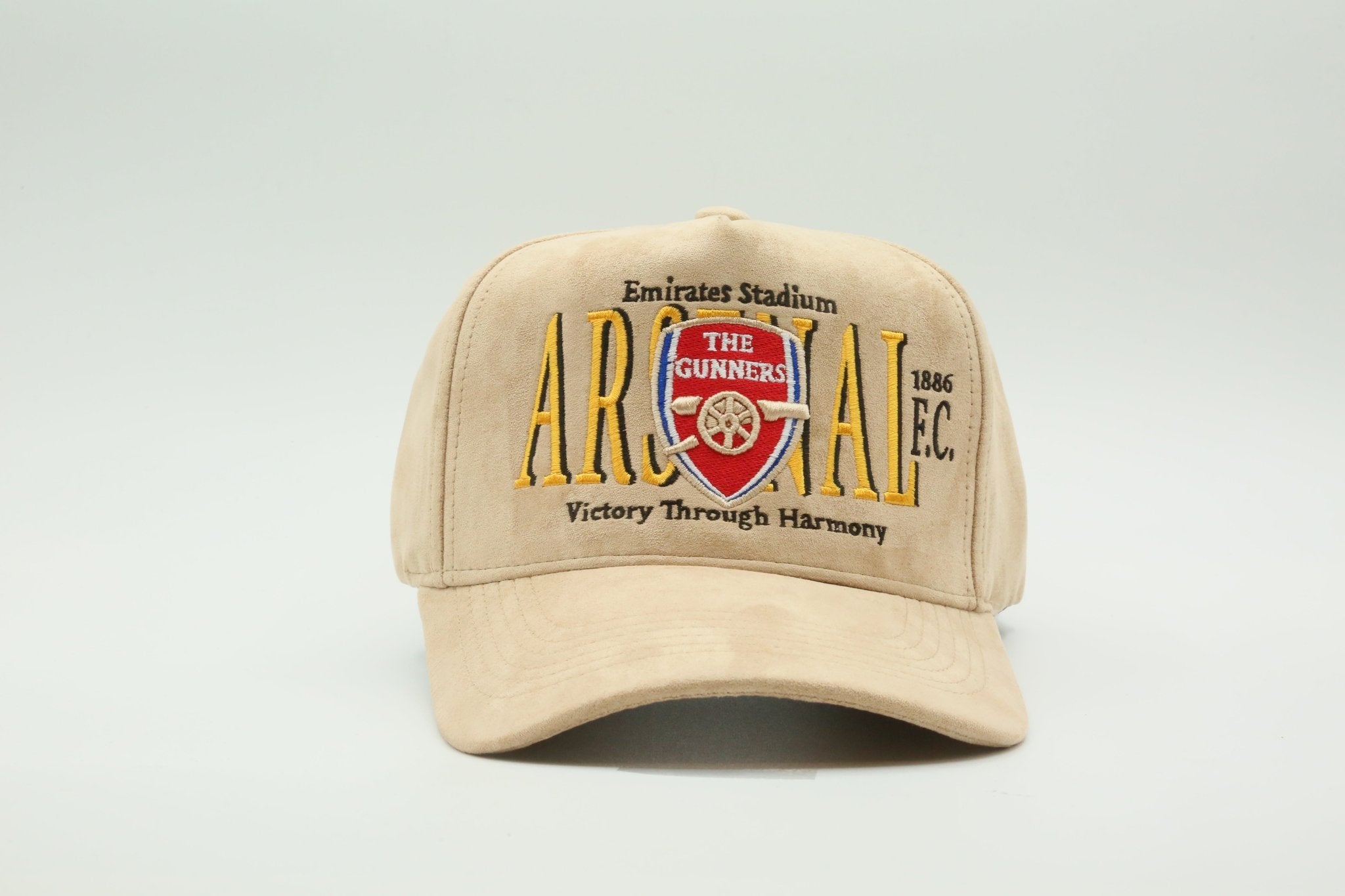 Arsenal Tan Suede Hat - MaisonHats