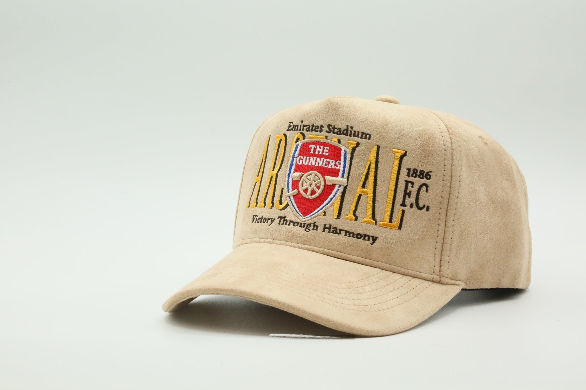 Arsenal Tan Suede Hat - MaisonHats