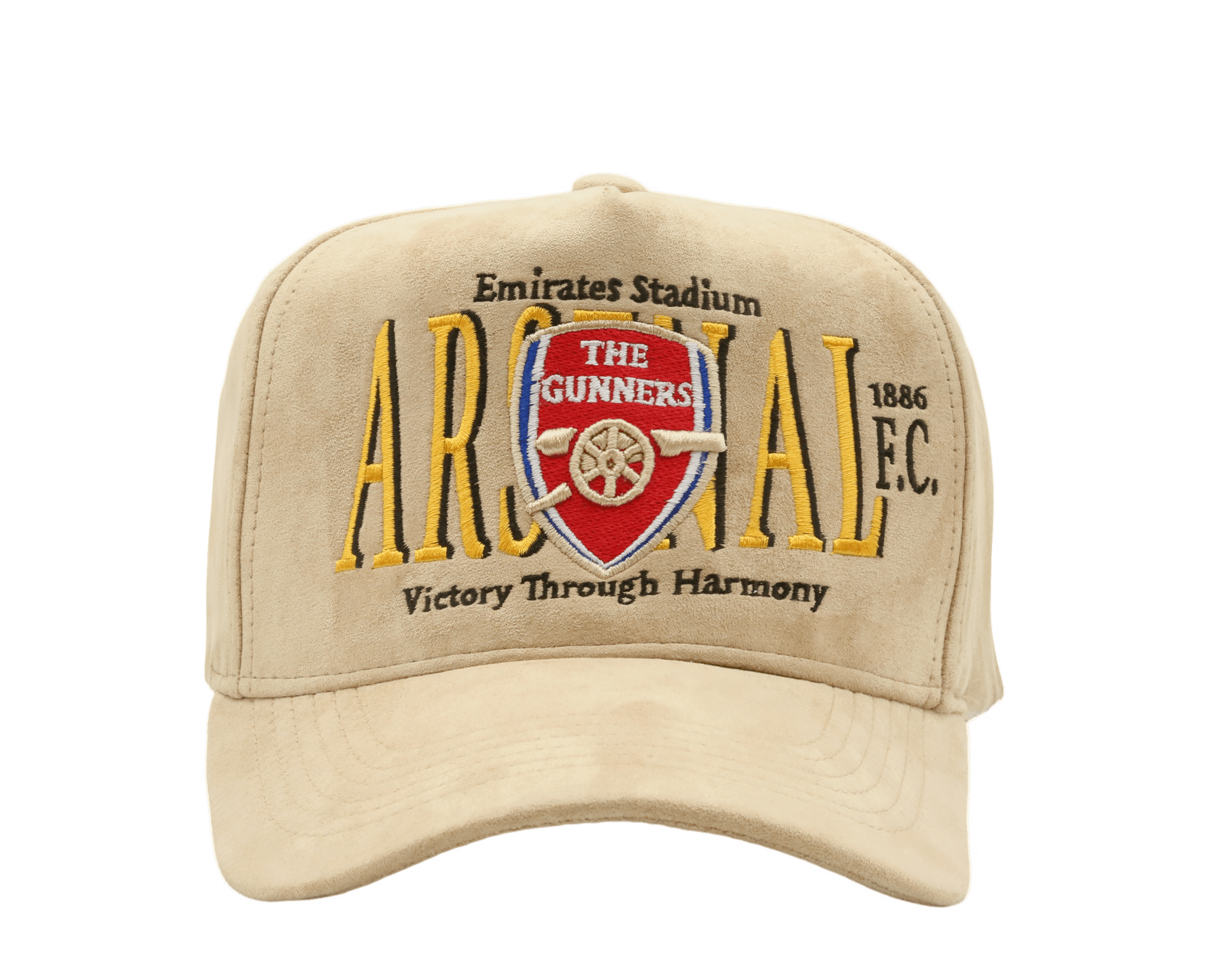 Arsenal Tan Suede Hat - MaisonHats