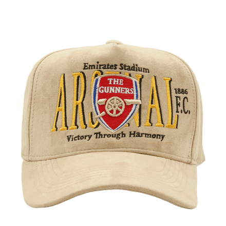 Arsenal Tan Suede Hat - MaisonHats