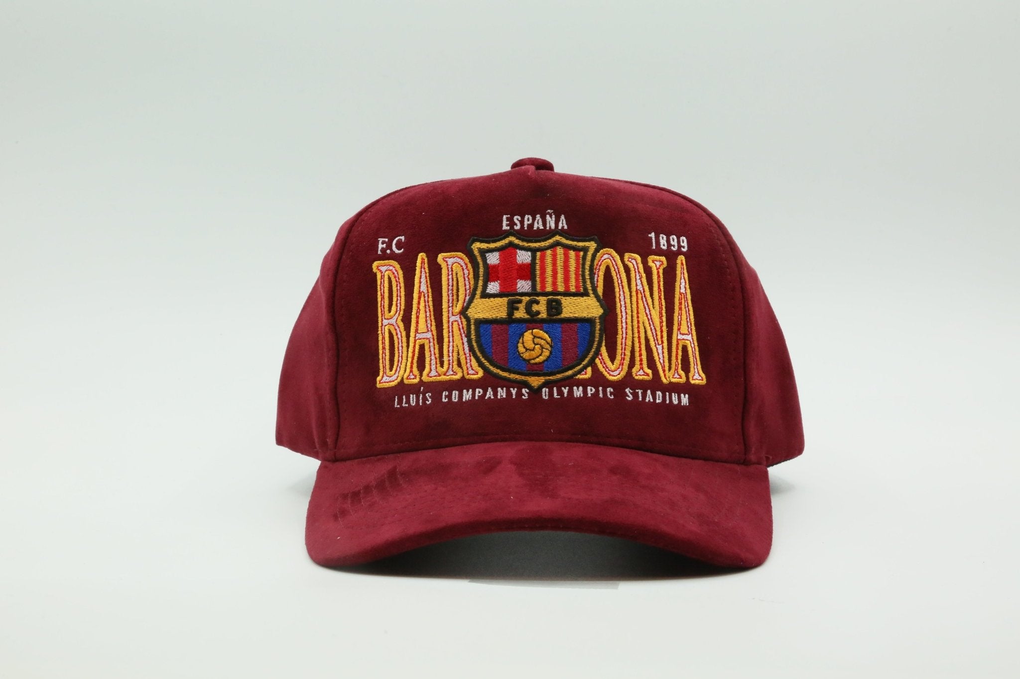 Barcelona Burgundy Suede Hat - MaisonHats