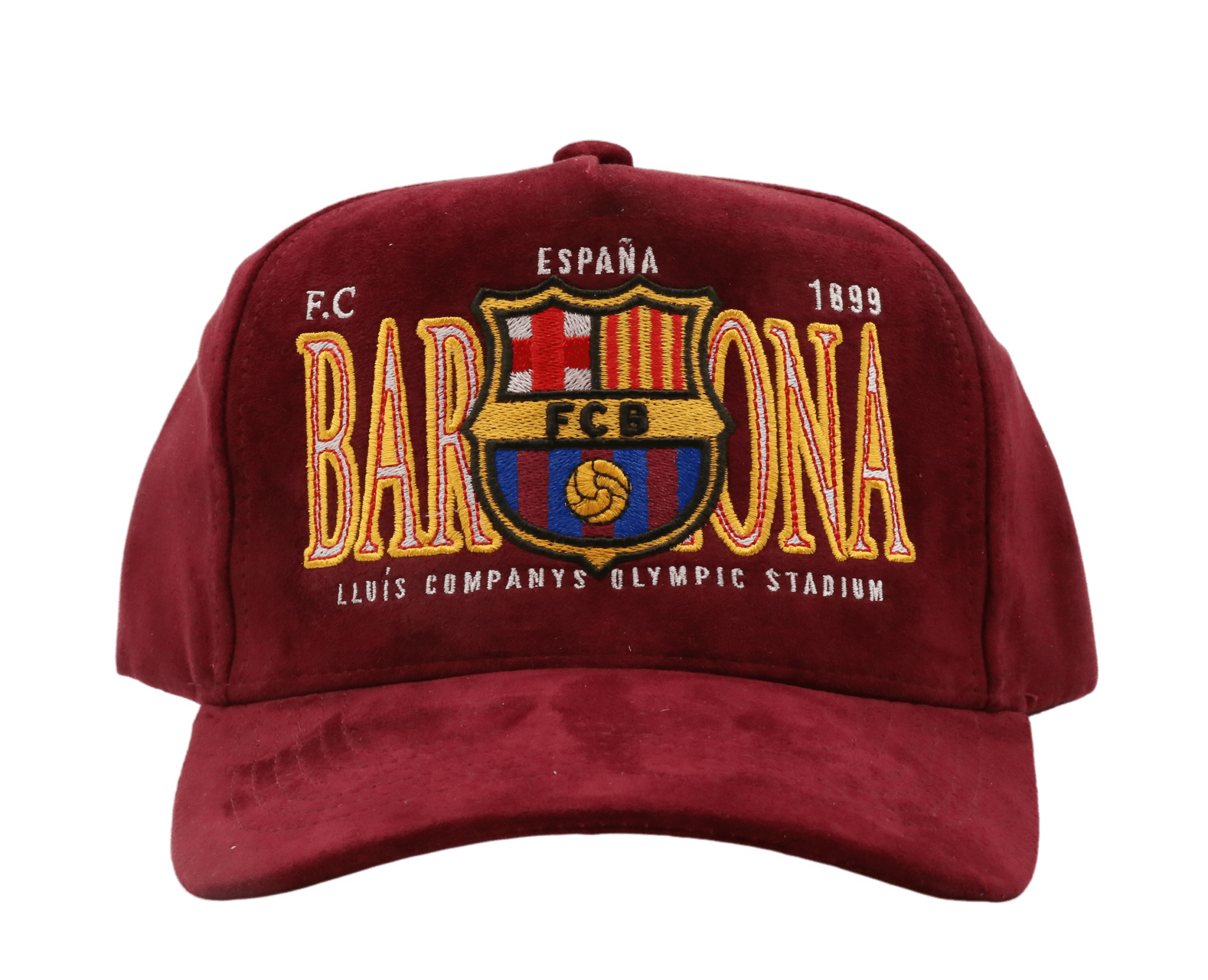 Barcelona Burgundy Suede Hat - MaisonHats