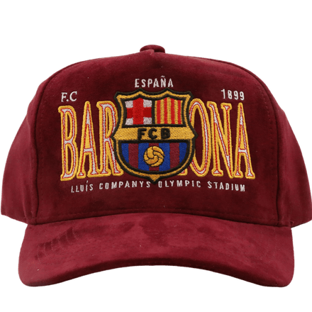 Barcelona Burgundy Suede Hat - MaisonHats