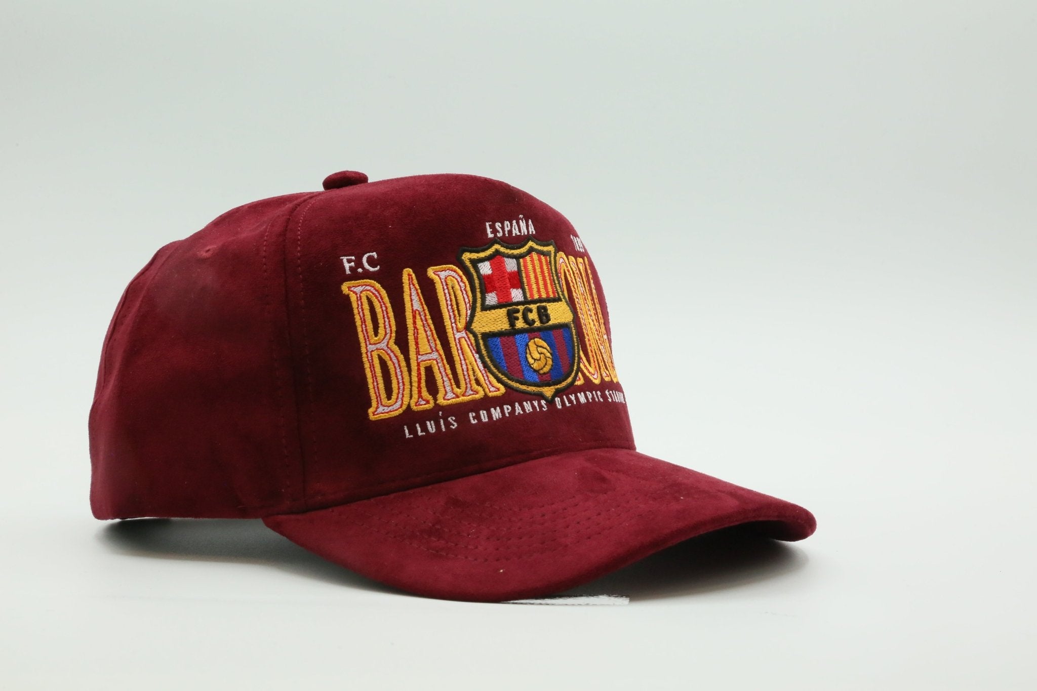 Barcelona Burgundy Suede Hat - MaisonHats
