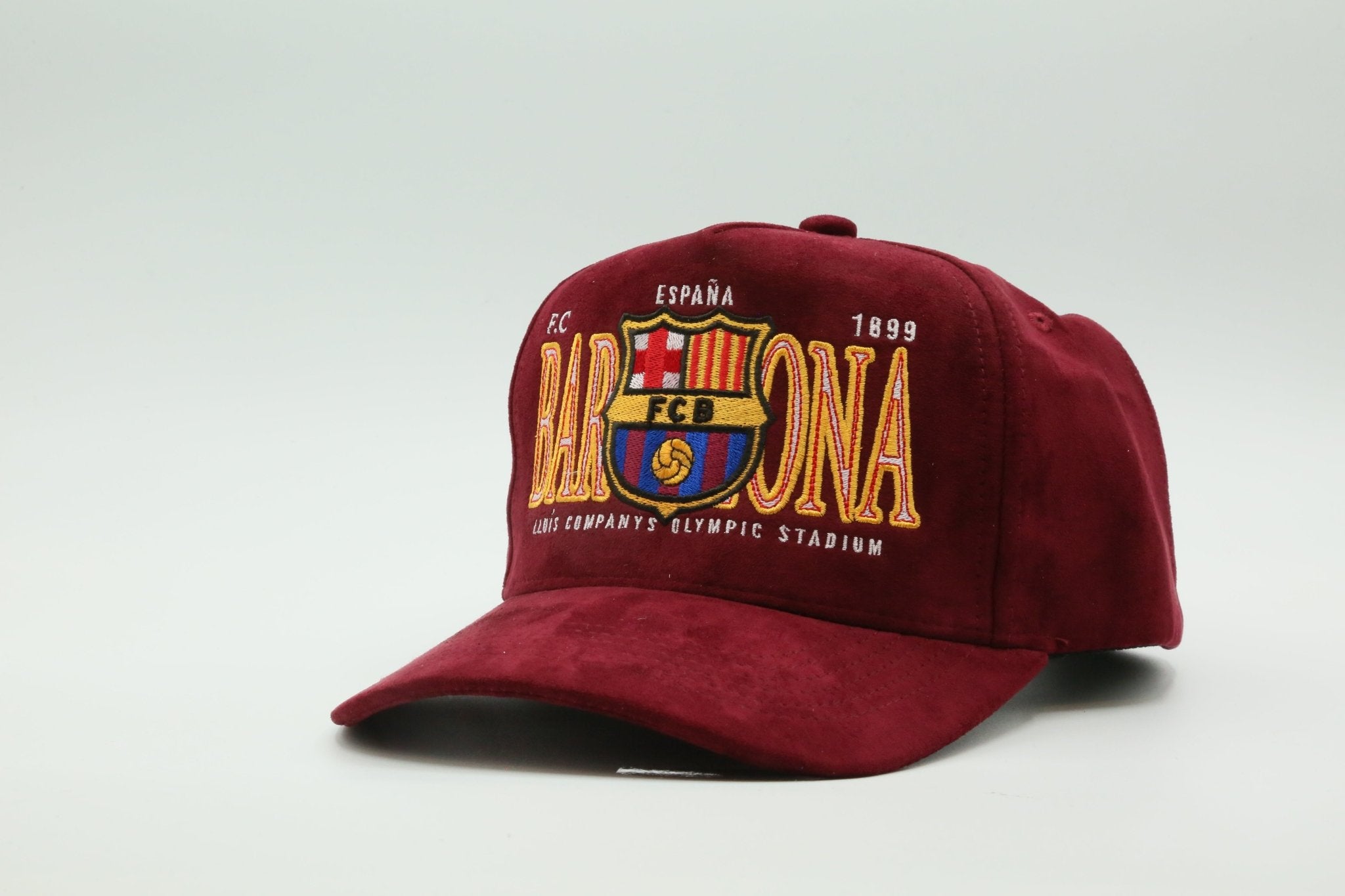 Barcelona Burgundy Suede Hat - MaisonHats