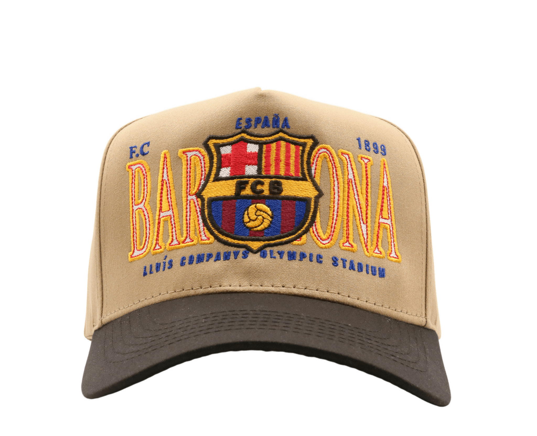BARCELONA FC KHAKI/BLACK - MaisonHats
