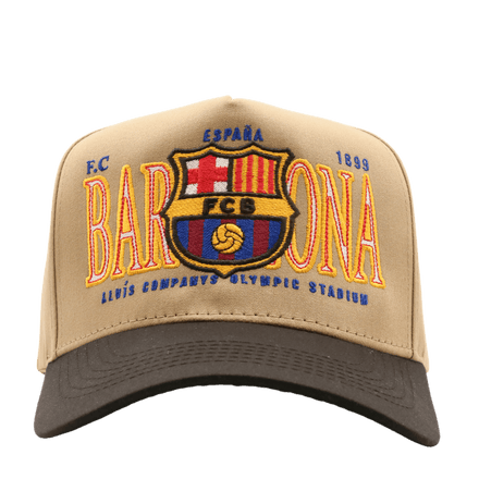 BARCELONA FC KHAKI/BLACK - MaisonHats