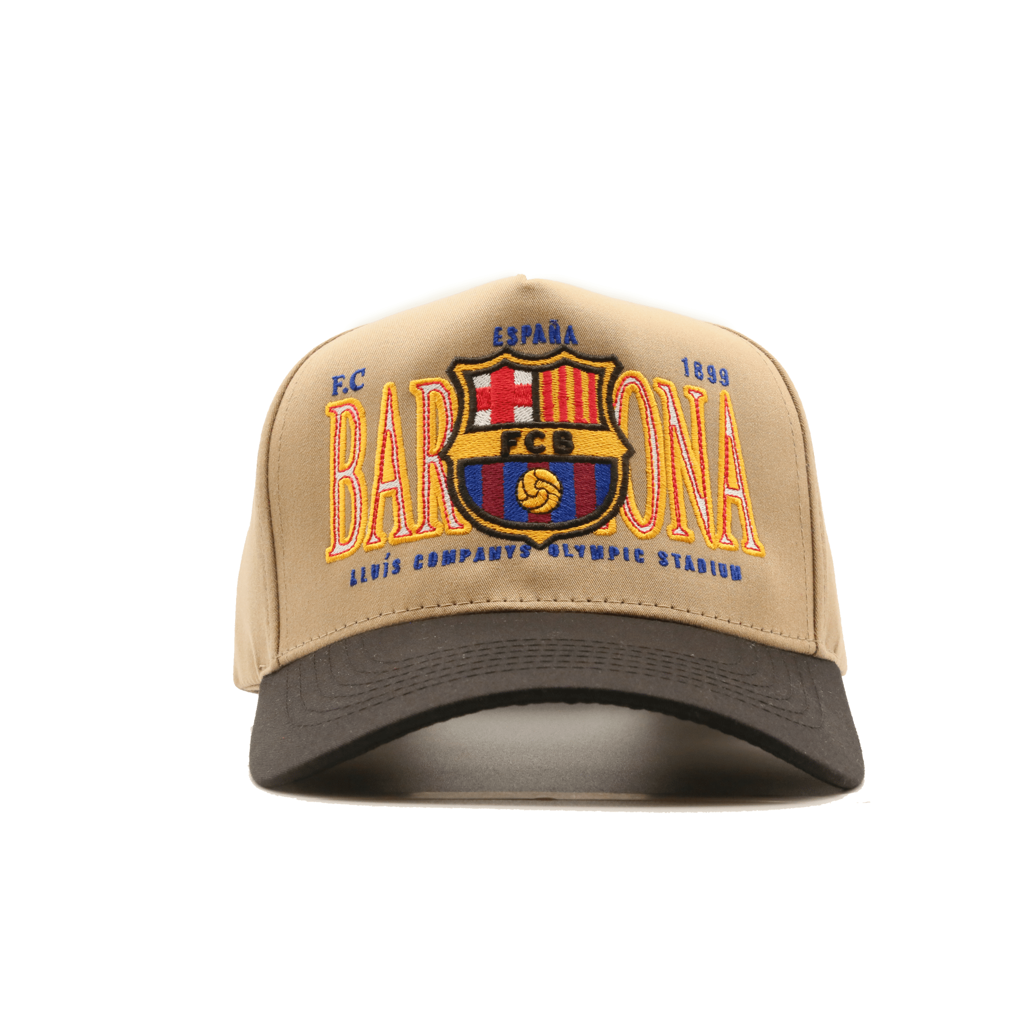 BARCELONA FC KHAKI/BLACK - MaisonHats