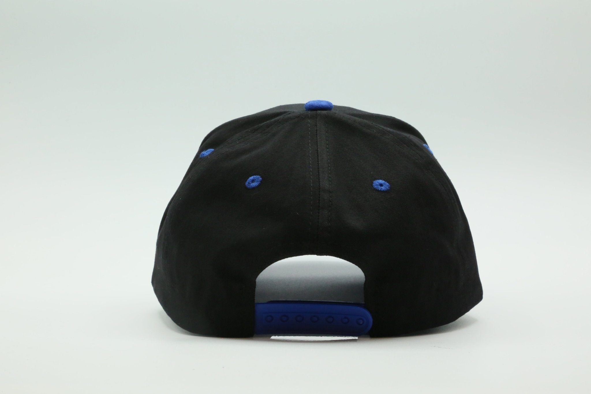 Chelsea Black / Blue Suede Hat - MaisonHats