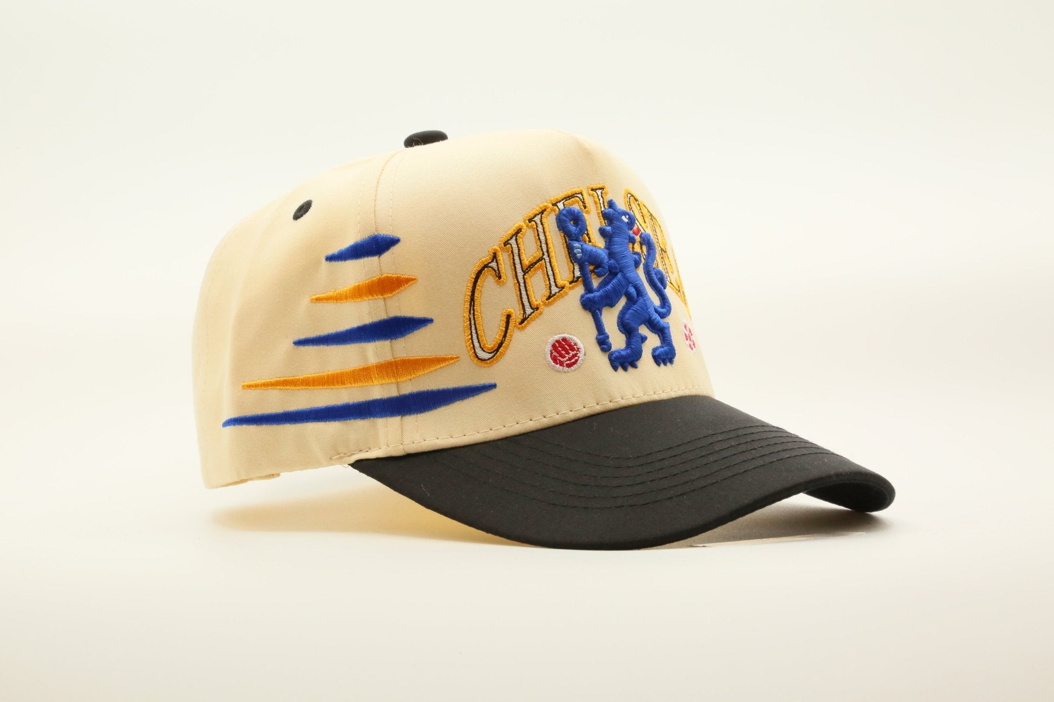 CHELSEA FC STRIPES CREAM/BLACK - MaisonHats