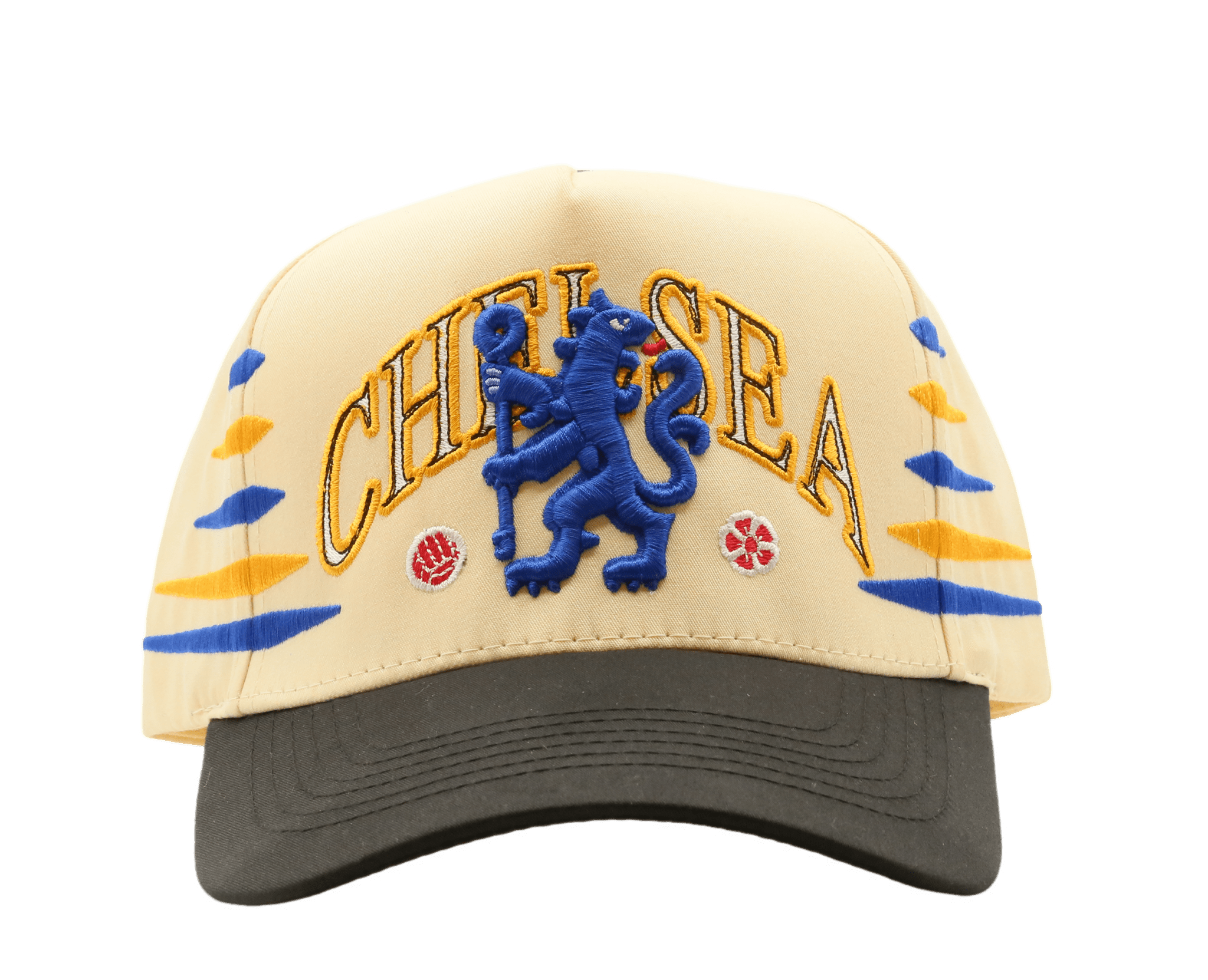 CHELSEA FC STRIPES CREAM/BLACK - MaisonHats