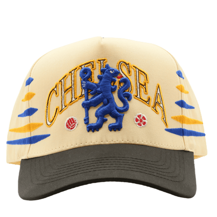 CHELSEA FC STRIPES CREAM/BLACK - MaisonHats