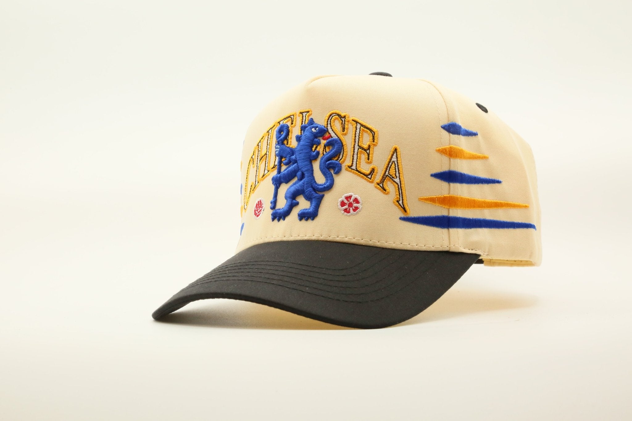 CHELSEA FC STRIPES CREAM/BLACK - MaisonHats