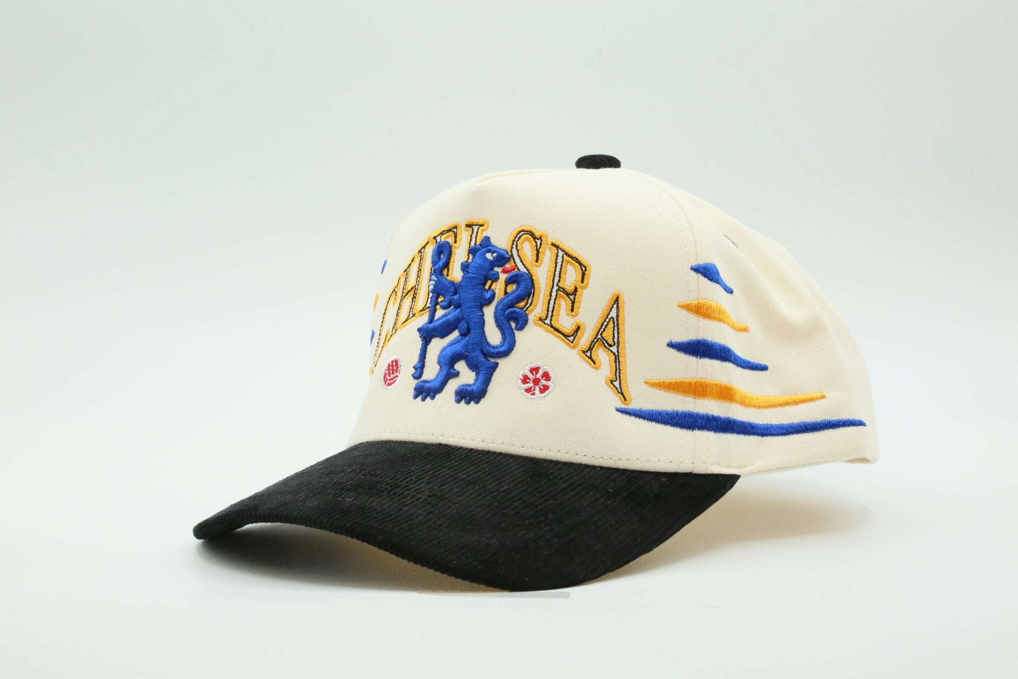 Chelsea Flags Cream/Black Corduroy - MaisonHats