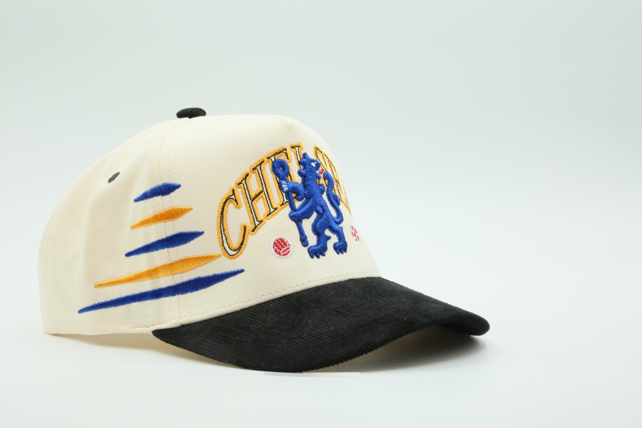 Chelsea Flags Cream/Black Corduroy - MaisonHats