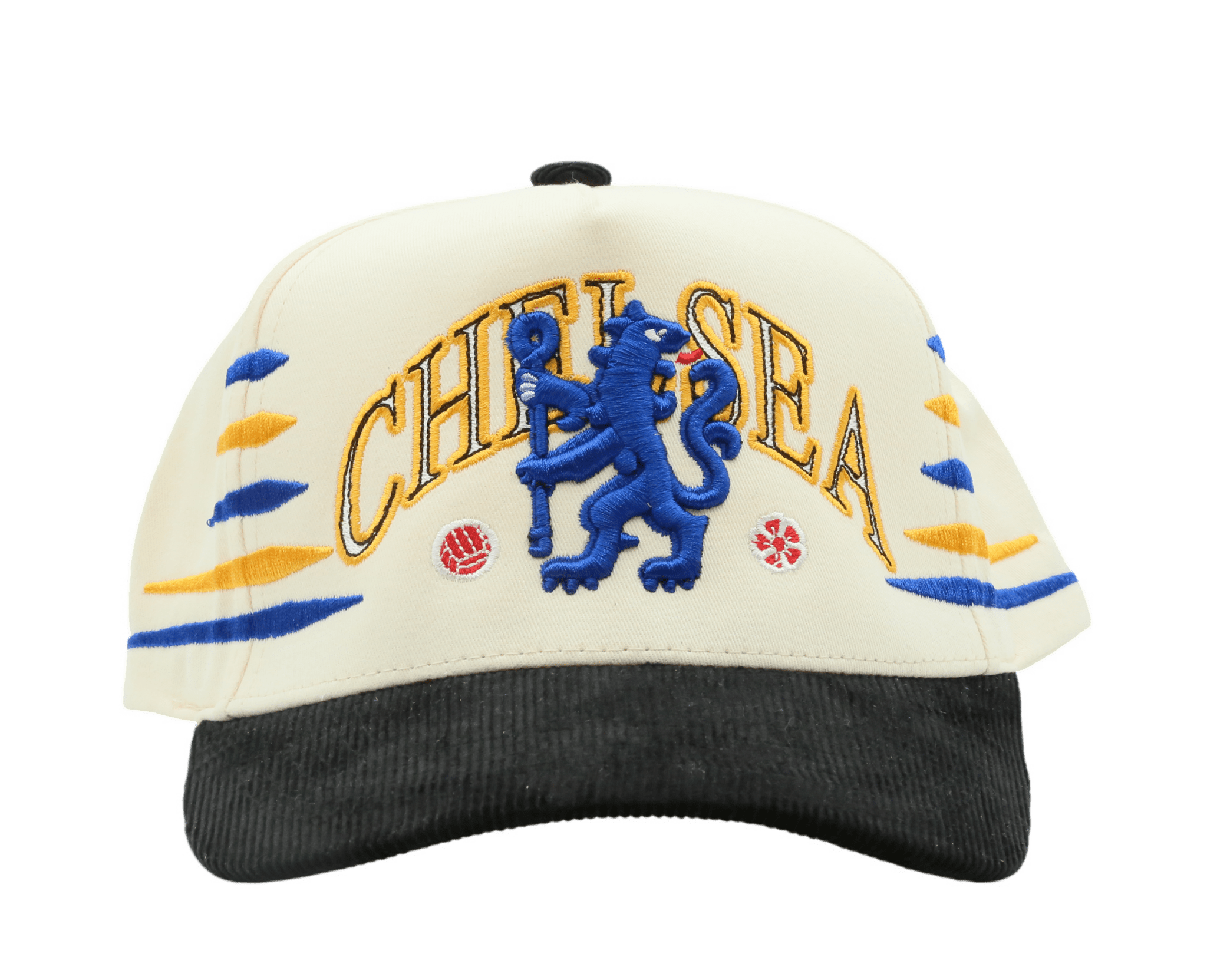 Chelsea Flags Cream/Black Corduroy - MaisonHats