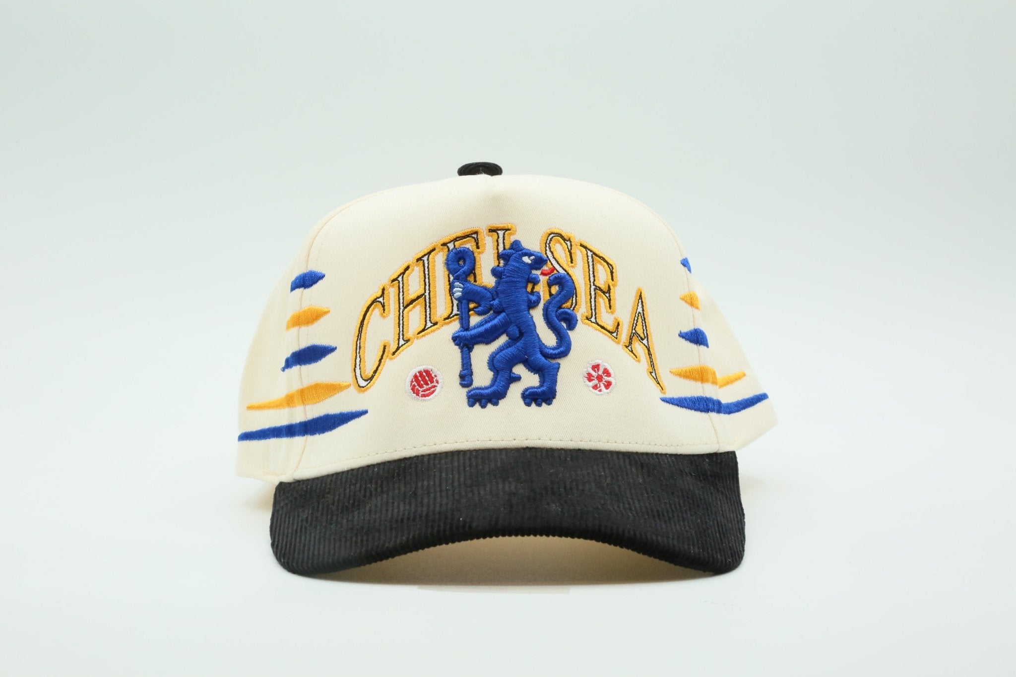 Chelsea Flags Cream/Black Corduroy - MaisonHats