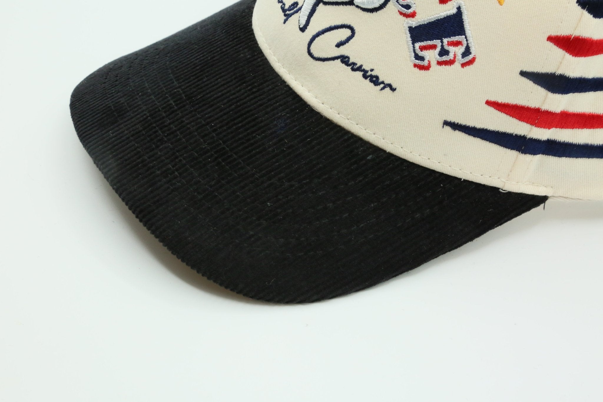 France Cream/Black Corduroy - MaisonHats