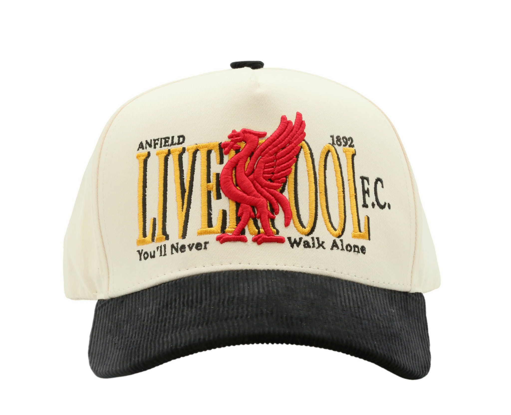 Liverpool Cream/Black Corduroy - MaisonHats
