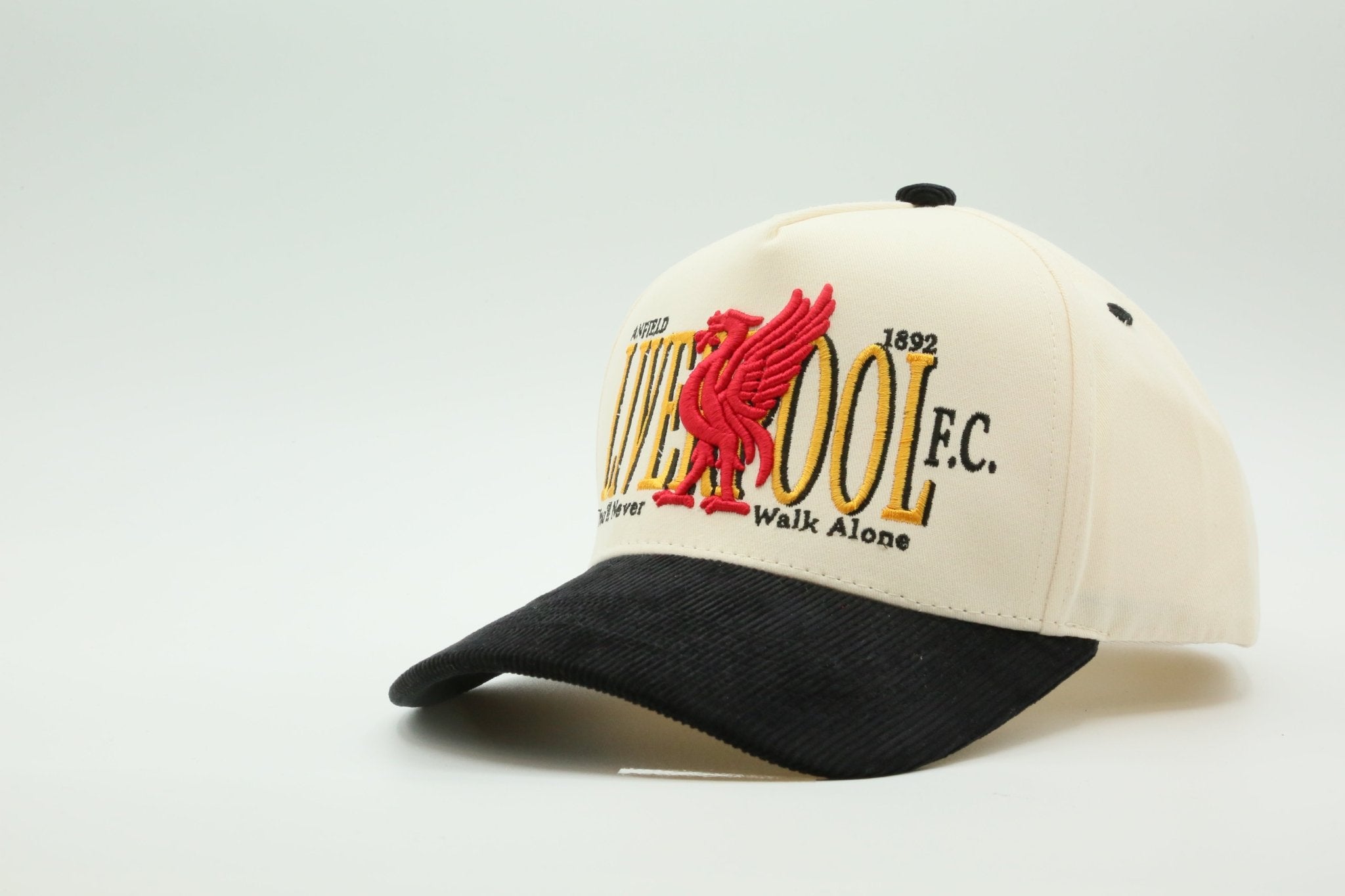 Liverpool Cream/Black Corduroy - MaisonHats