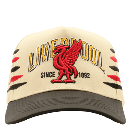 LIVERPOOL FC STRIPES CREAM/BLACK - MaisonHats