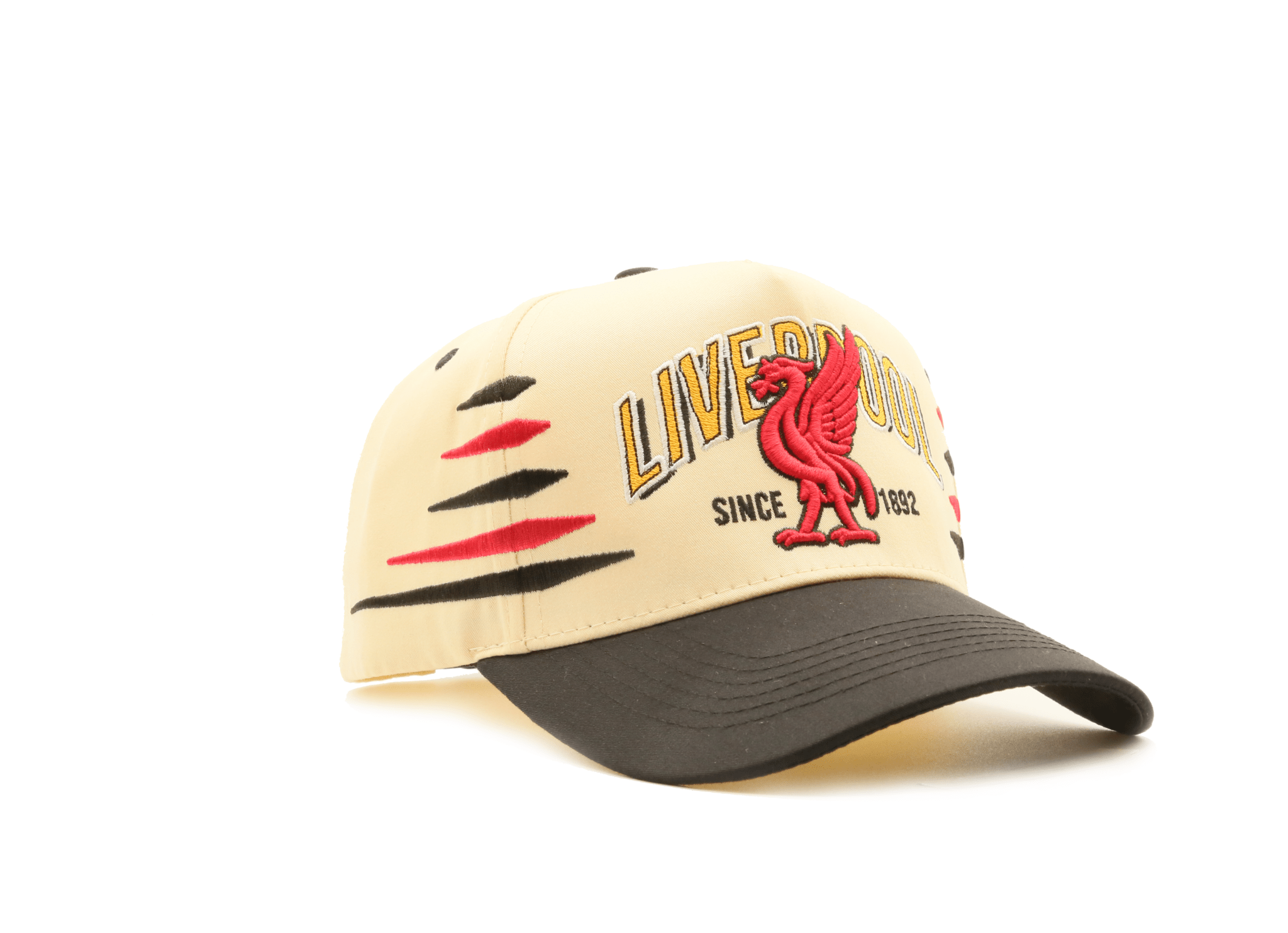 LIVERPOOL FC STRIPES CREAM/BLACK - MaisonHats