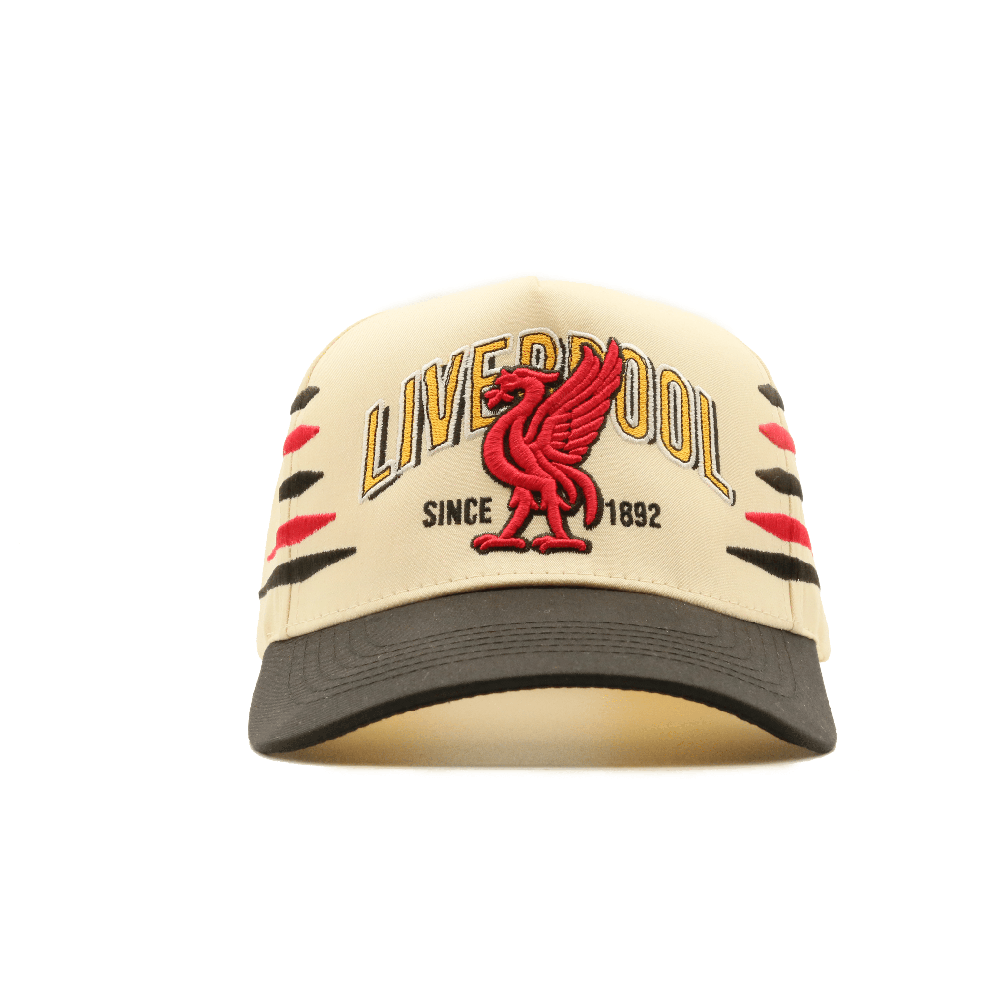 LIVERPOOL FC STRIPES CREAM/BLACK - MaisonHats