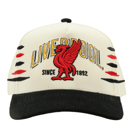 Liverpool Flags Cream/Black Corduroy - MaisonHats