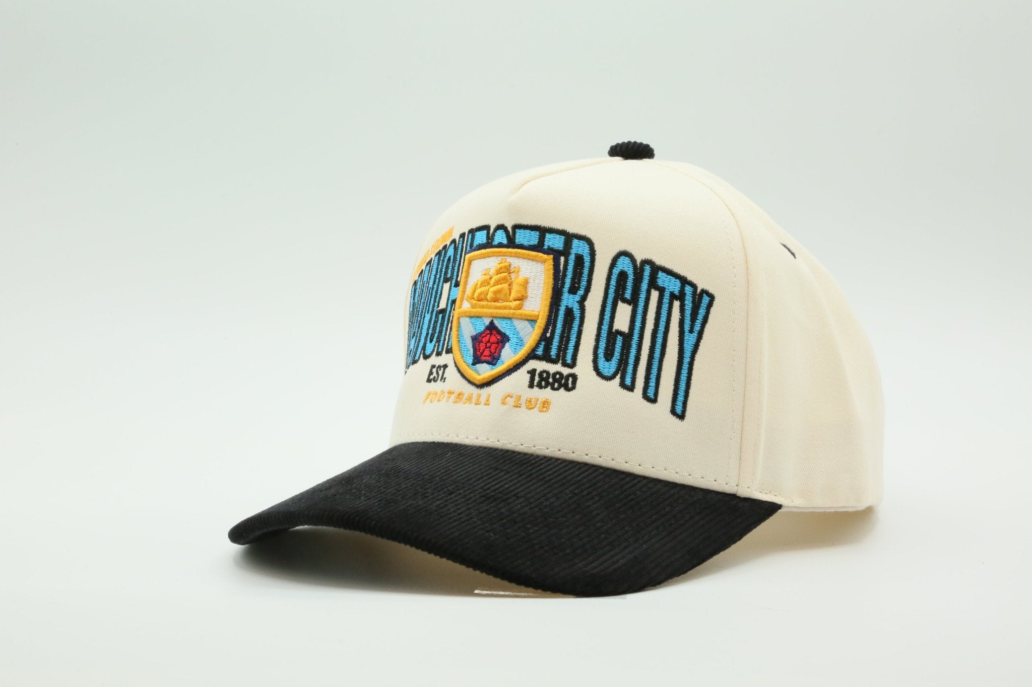 Manchester city Tan/Black corduroy - MaisonHats