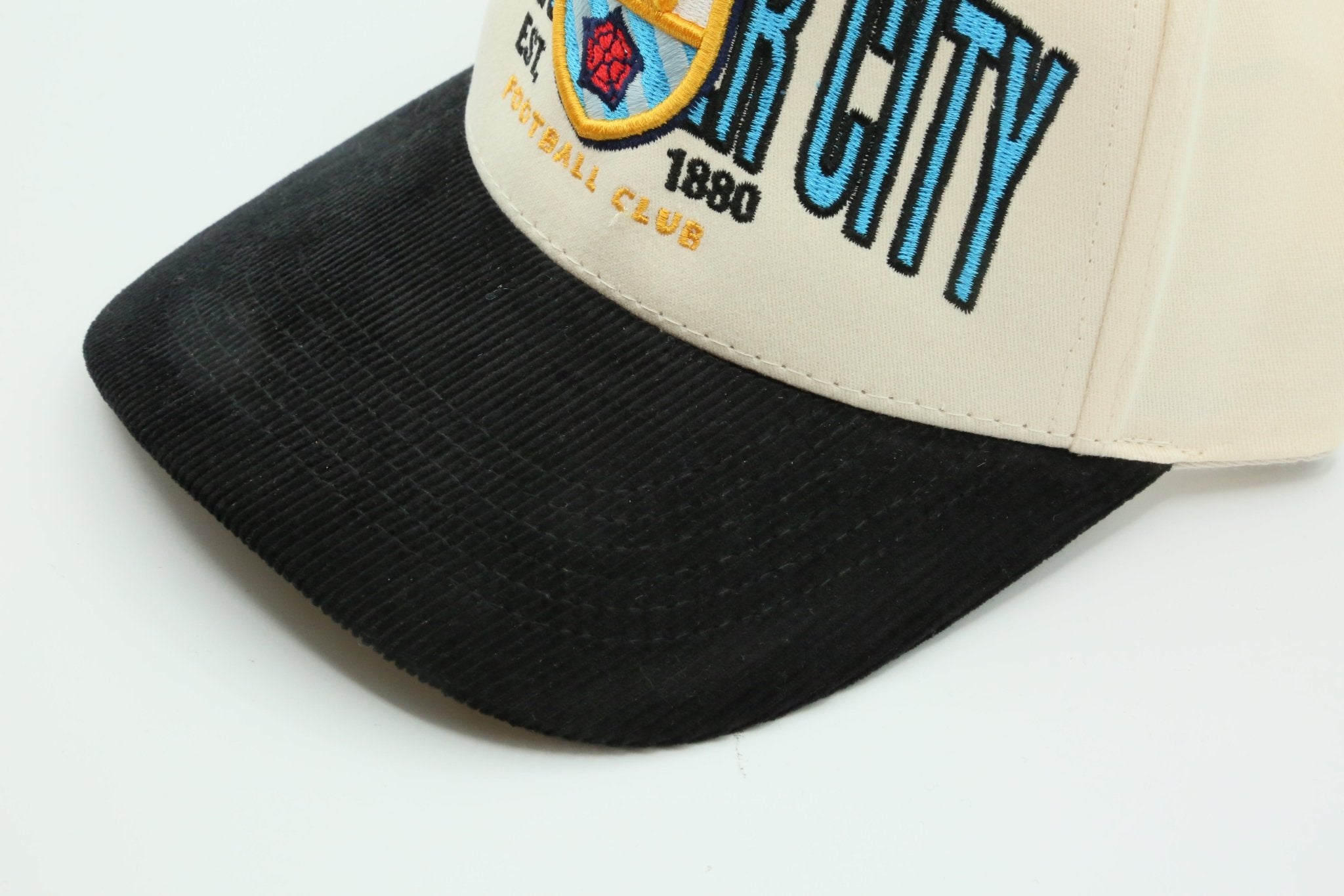 Manchester city Tan/Black corduroy - MaisonHats
