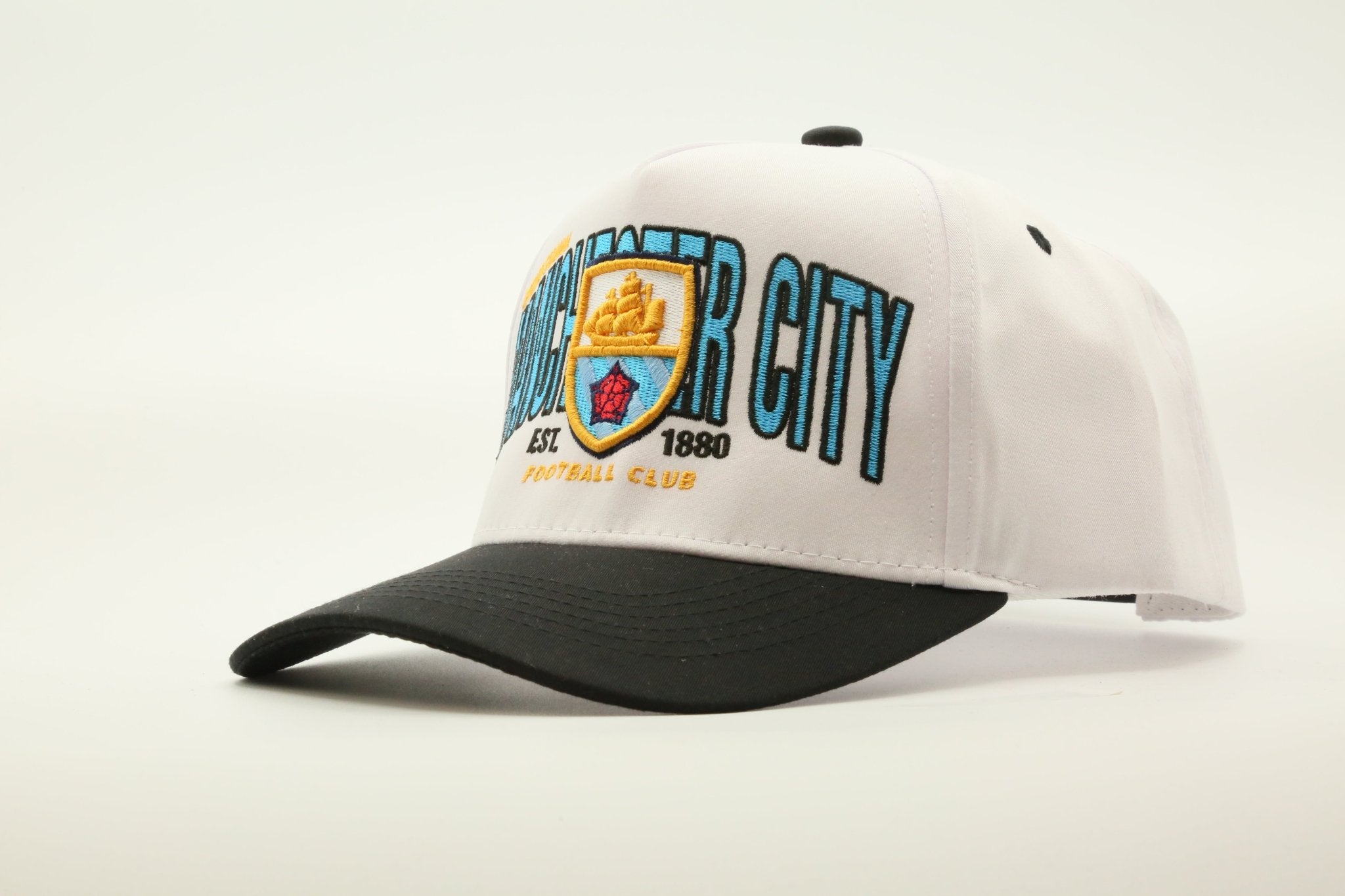 Manchester city White/Black - MaisonHats