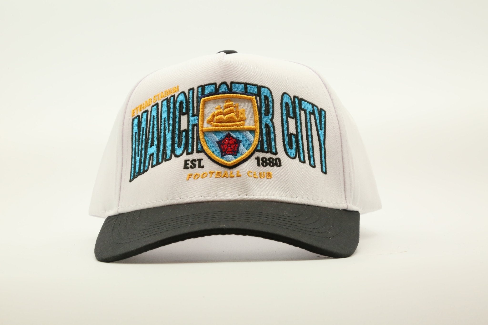 Manchester city White/Black - MaisonHats