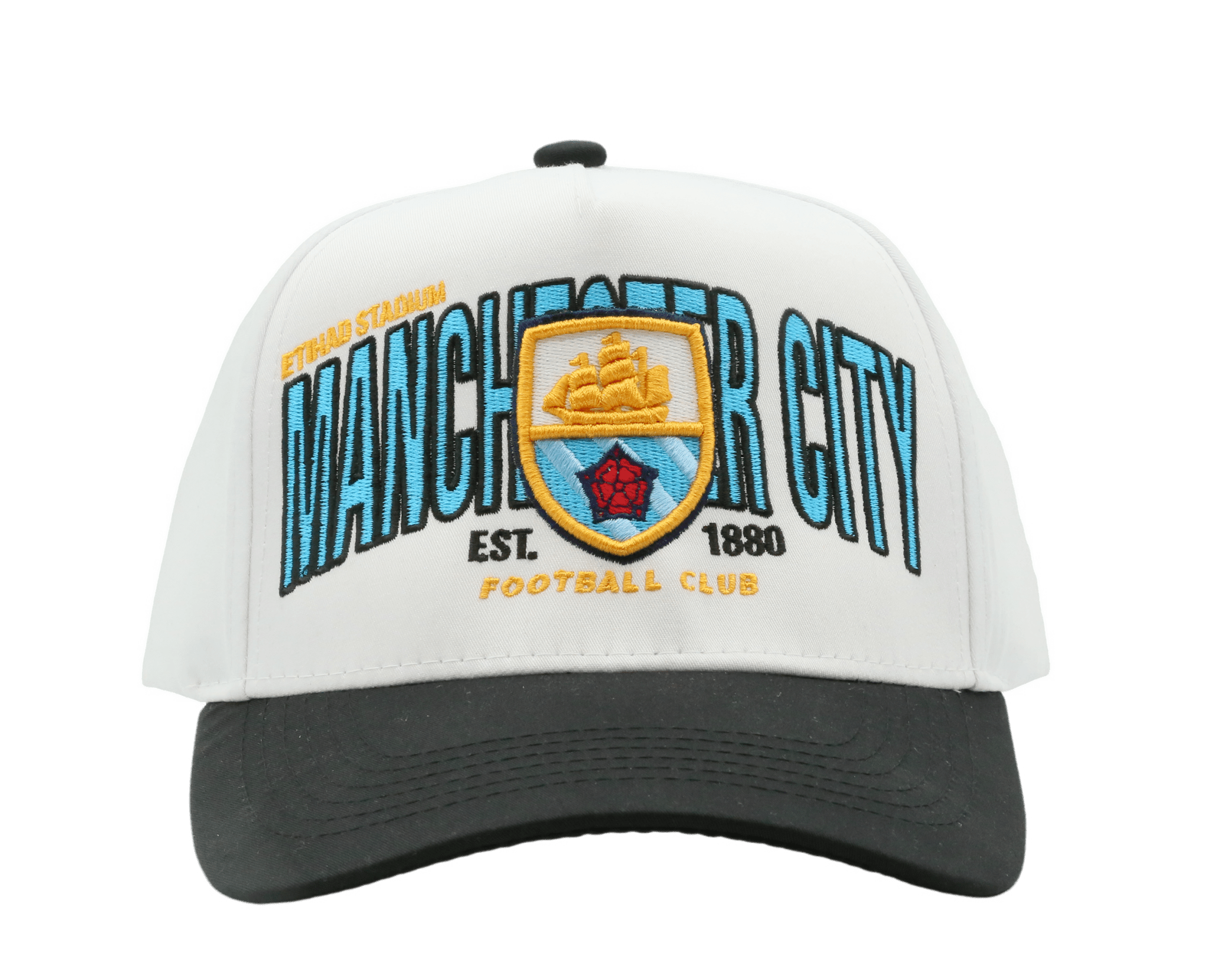 Manchester city White/Black - MaisonHats