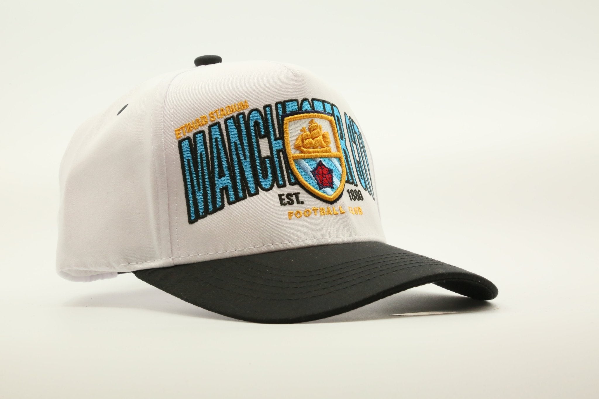 Manchester city White/Black - MaisonHats