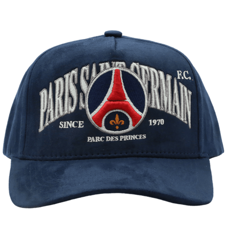 PSG Navy Suede Hat - MaisonHats