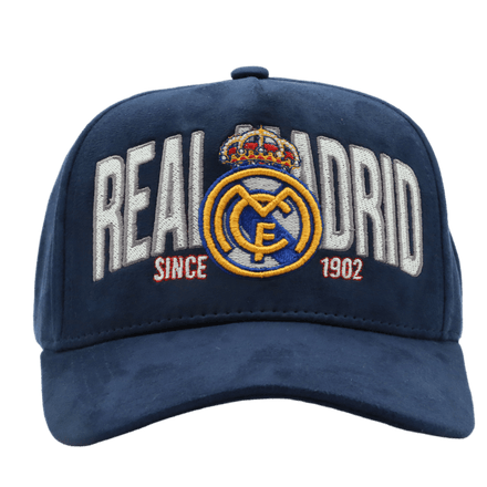 Real Navy Suede Hat - MaisonHats