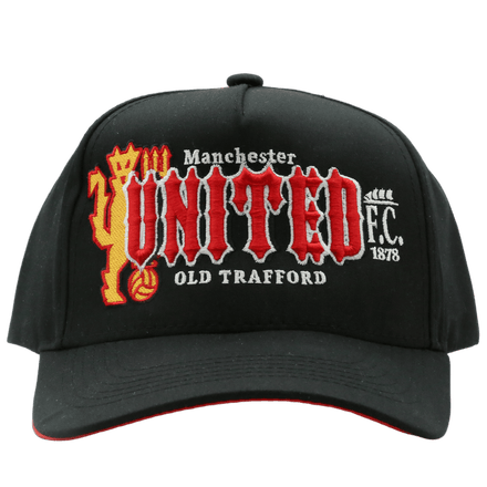 United Black Red Underbrim - MaisonHats