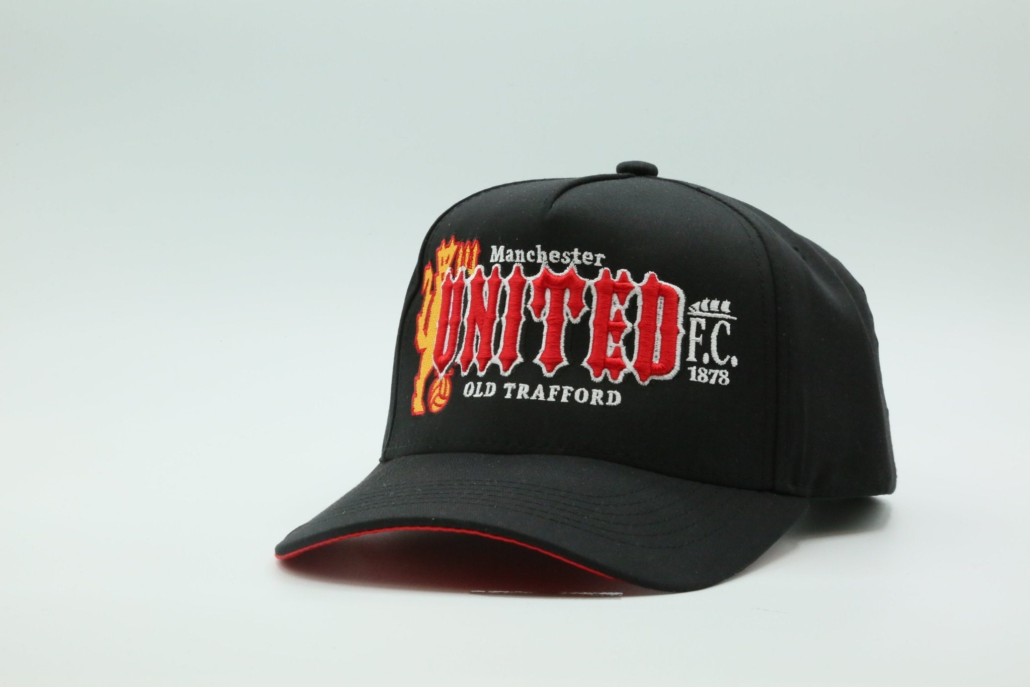 United Black Red Underbrim - MaisonHats