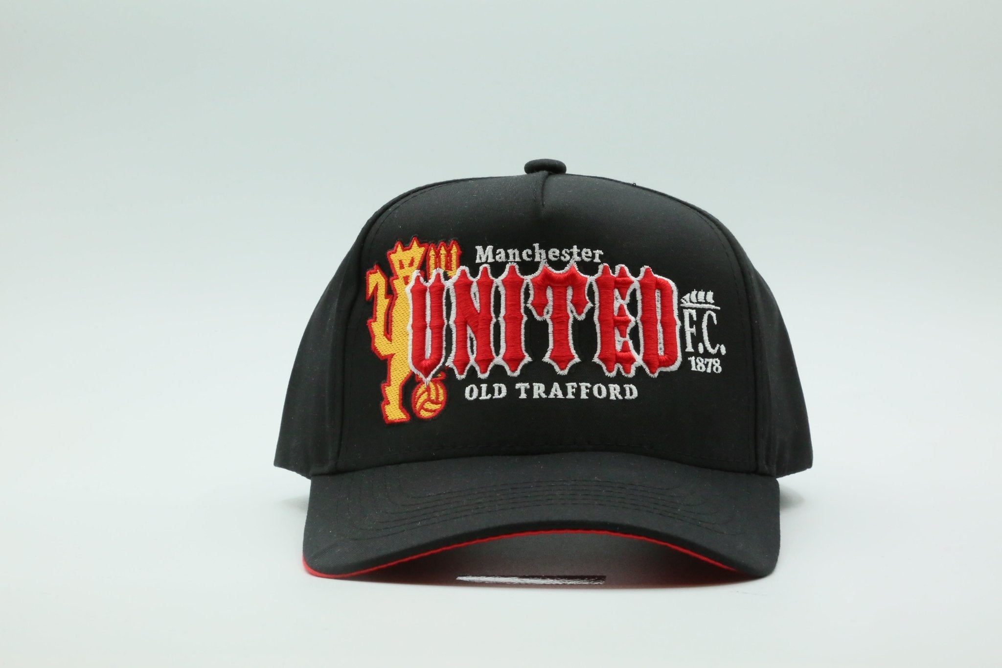 United Black Red Underbrim - MaisonHats