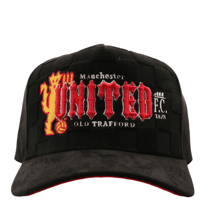UNITED FC BLACK CHECKERED - MaisonHats