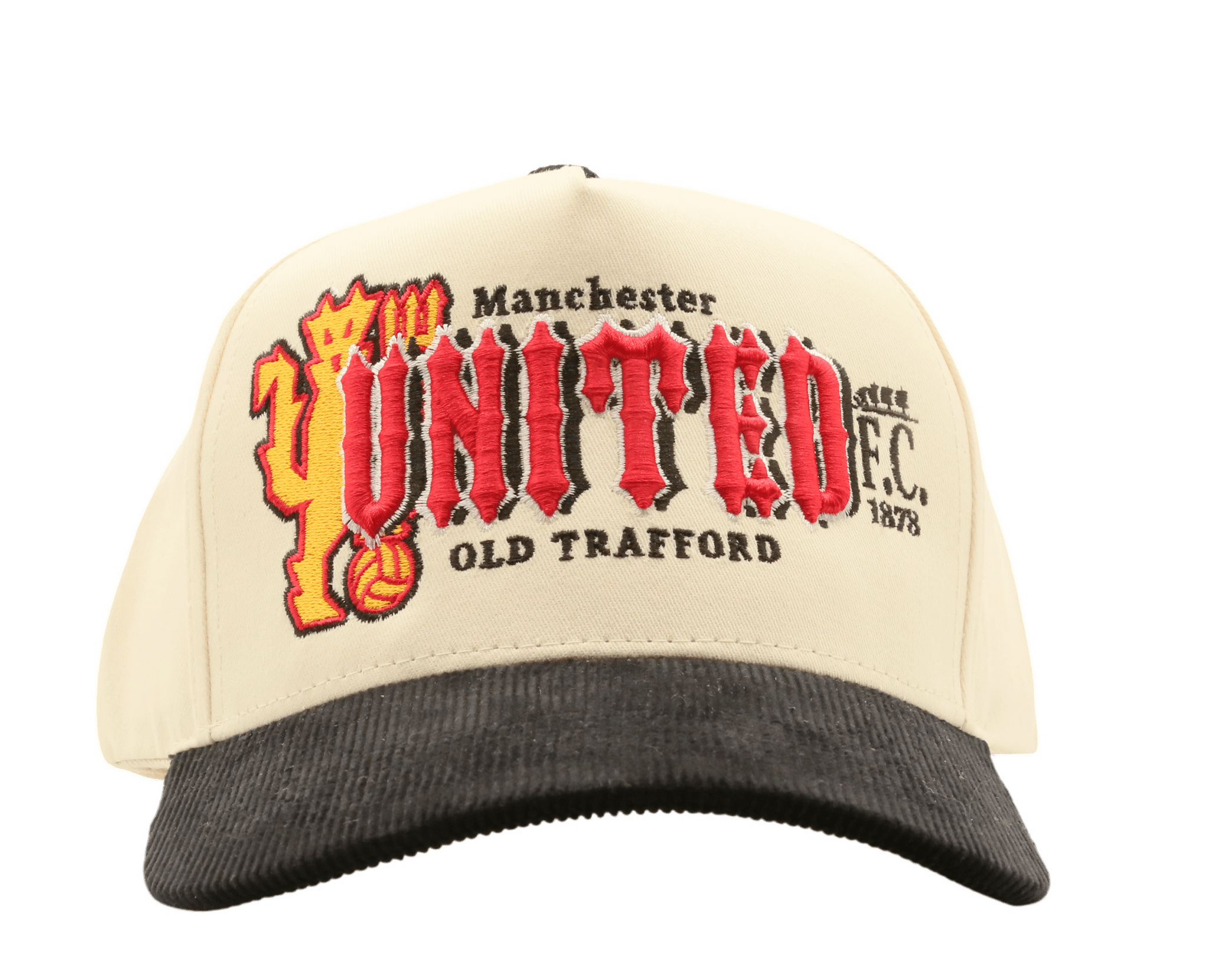 United FC CREAM/CORD - MaisonHats