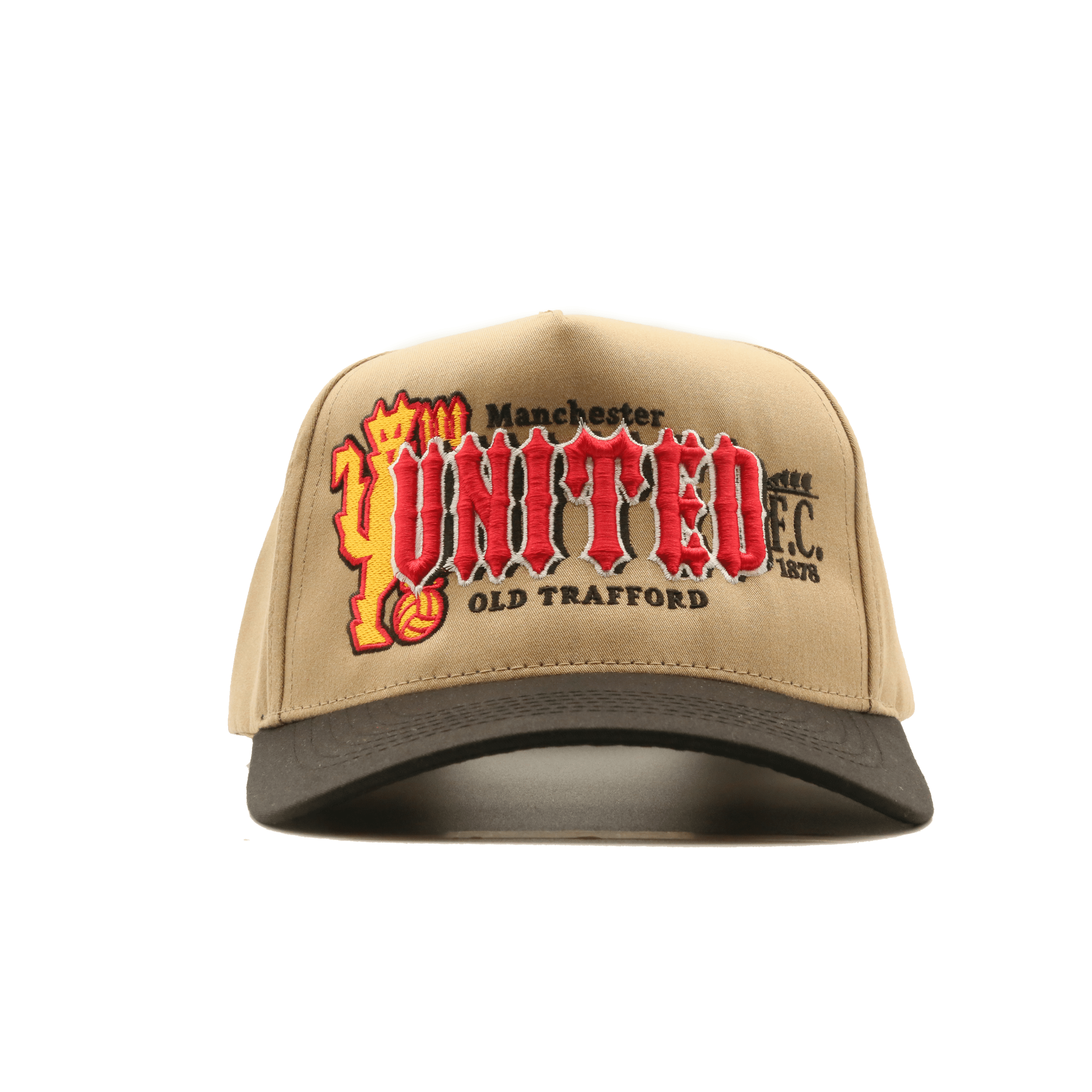 United FC KHAKI/BLACK - MaisonHats