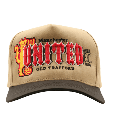 United FC KHAKI/BLACK - MaisonHats