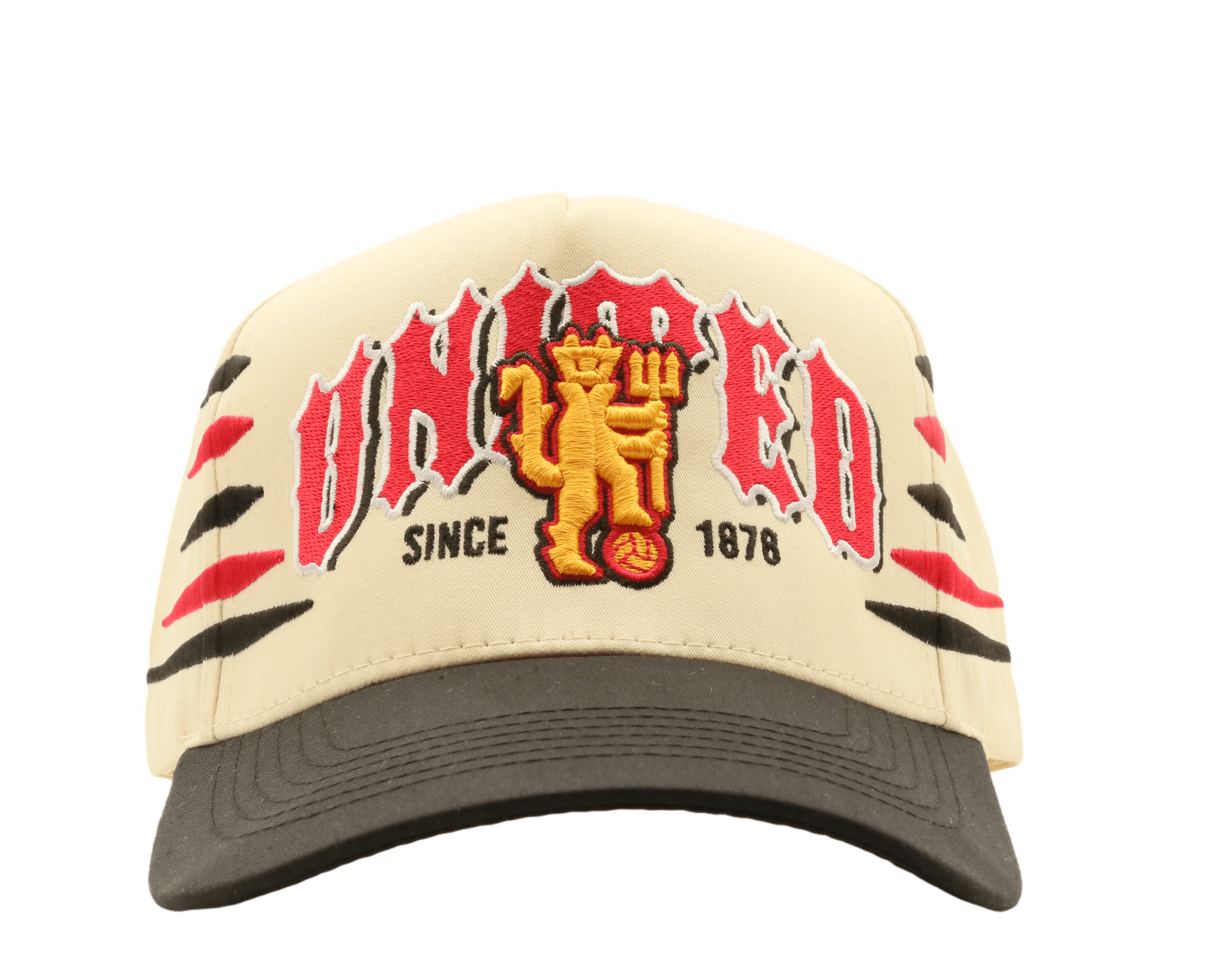 UNITED FC STRIPES CREAM/BLACK - MaisonHats