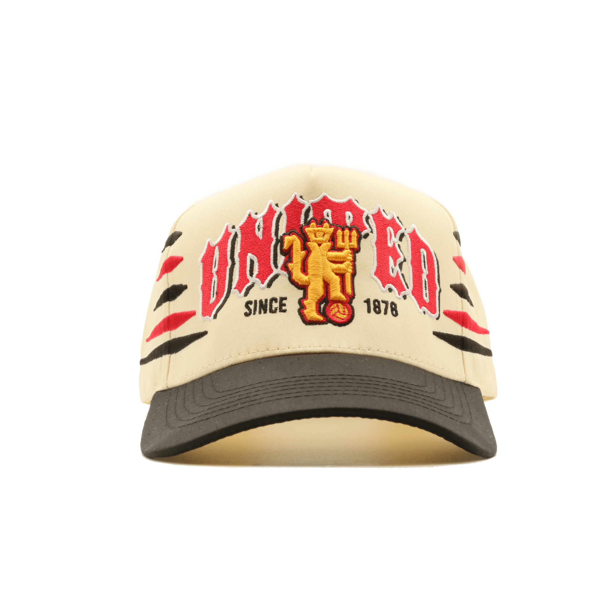 UNITED FC STRIPES CREAM/BLACK - MaisonHats